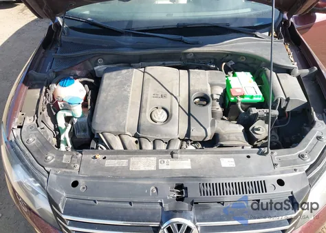 2012 Volkswagen Passat 2.5L Se из США, поврежденный, VIN 1VWBP7A32CC091388